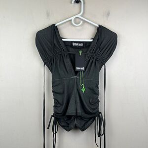 Darker Waves Downbeat Hooded Romper Size S